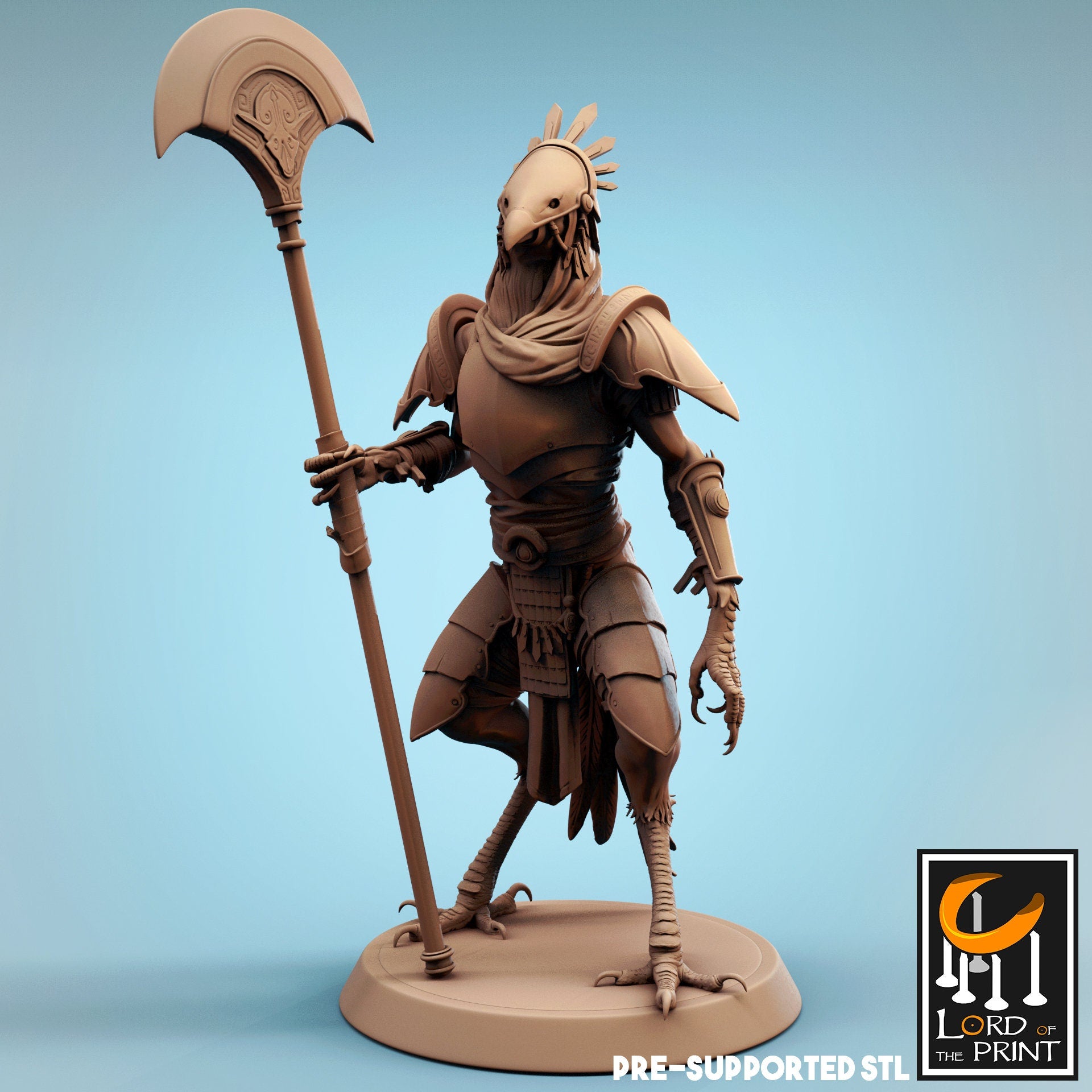 Kenku Palm Axe Soldiers | Aussie 3D Printed Miniatures and Terrain