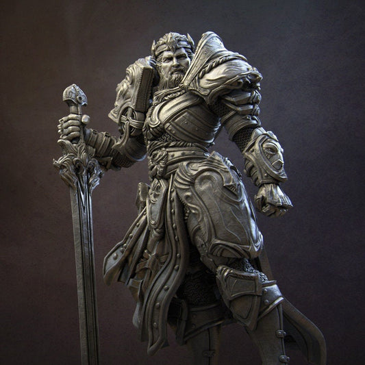 Itrek the Paladin of Dawn | Aussie 3D Printed Miniatures and Terrain