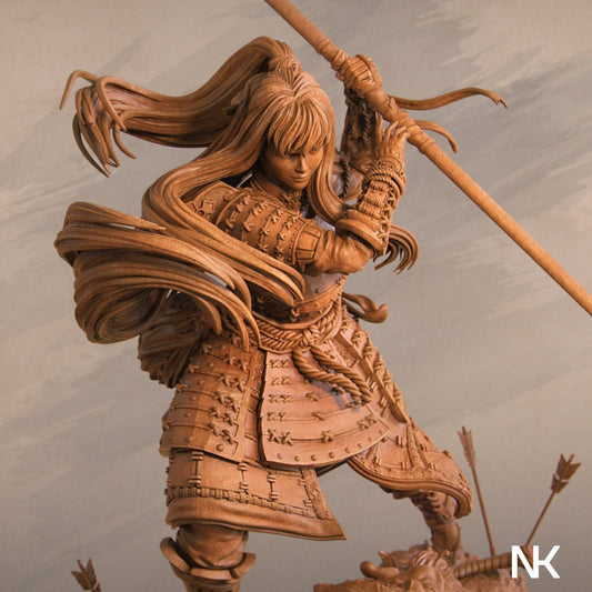 Akiko the Bounty Hunter | Aussie 3D Printed Miniatures and Terrain