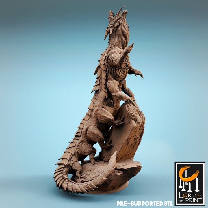 Adult Behir | Aussie 3D Printed Miniatures and Terrain