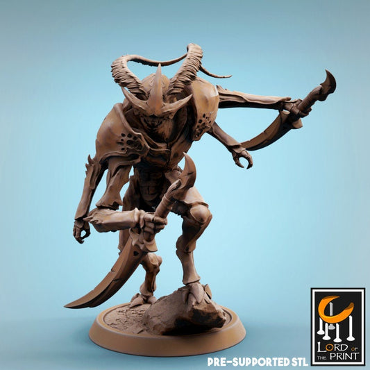 Thri-Kreen | Aussie 3D Printed Miniatures and Terrain