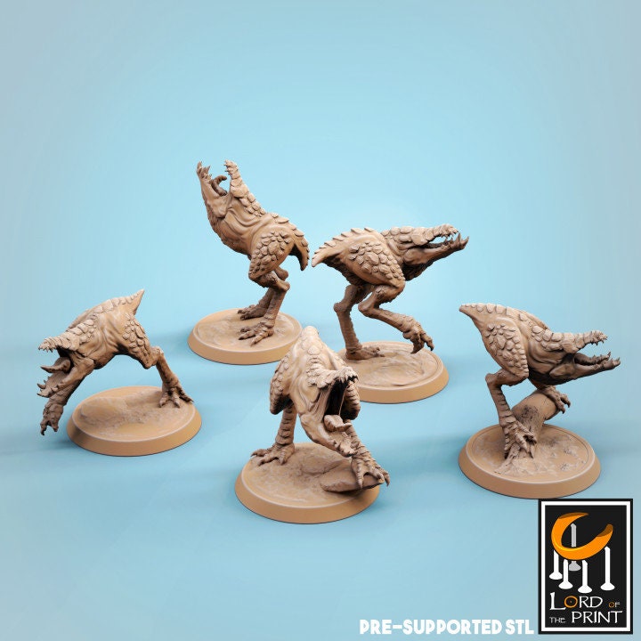 Scavengers, Monsters | Aussie 3D Printed Miniatures and Terrain