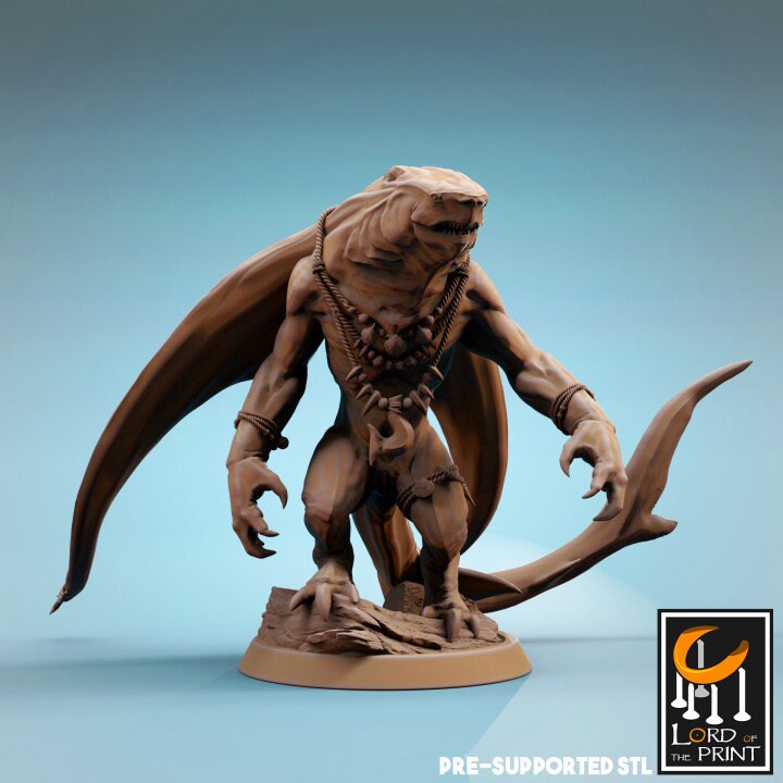 Ray-men Axes and Daggers | Aussie 3D Printed Miniatures and Terrain