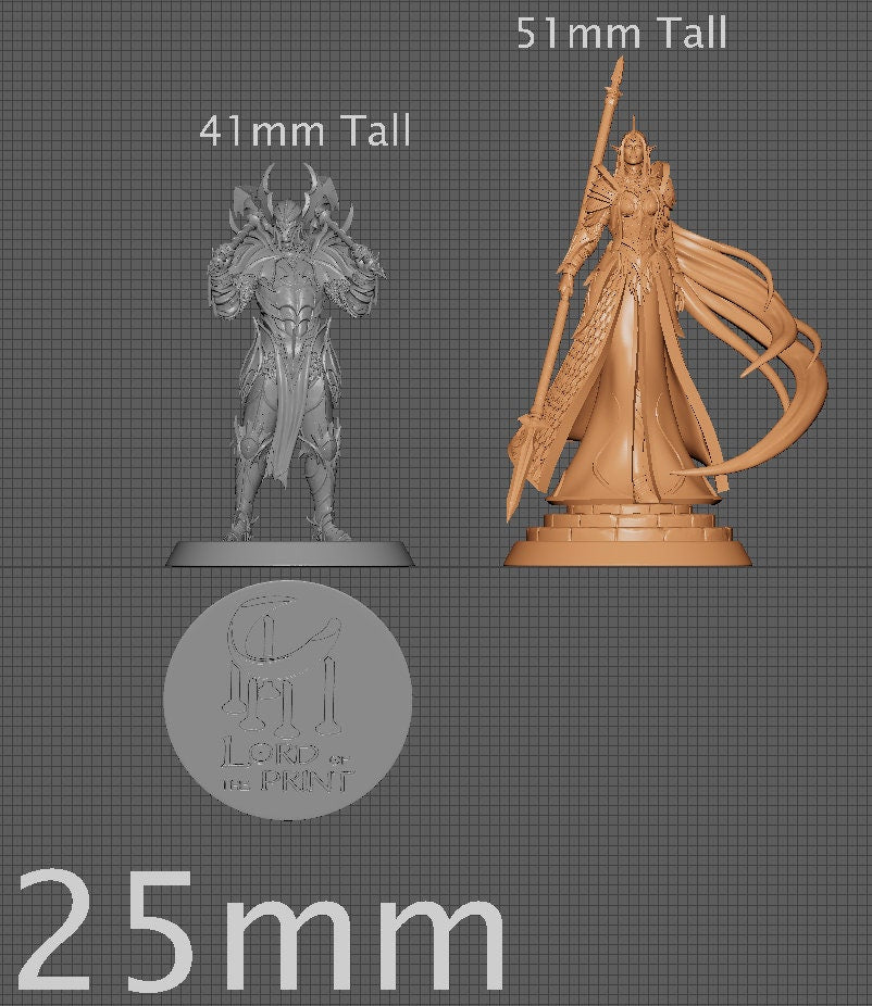 Queen Mirosi | Aussie 3D Printed Miniatures and Terrain