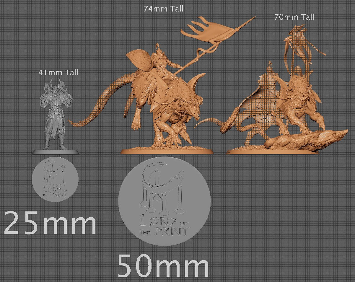 Banner Soldiers on Siri | Aussie 3D Printed Miniatures and Terrain