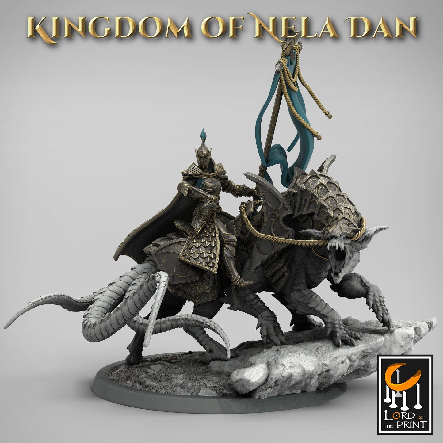 Banner Soldiers on Siri | Aussie 3D Printed Miniatures and Terrain