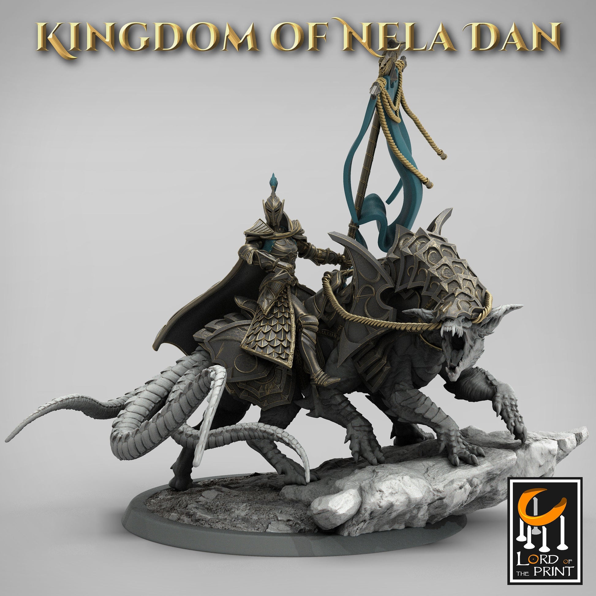 Banner Soldiers on Siri | Aussie 3D Printed Miniatures and Terrain