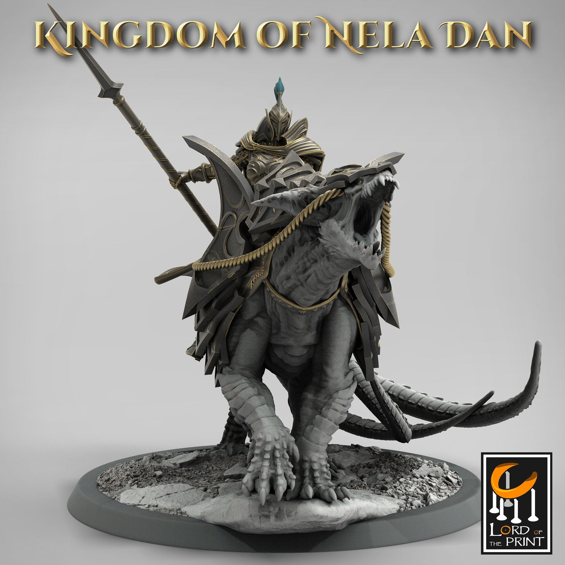 Spear Soldiers on Siri | Aussie 3D Printed Miniatures and Terrain