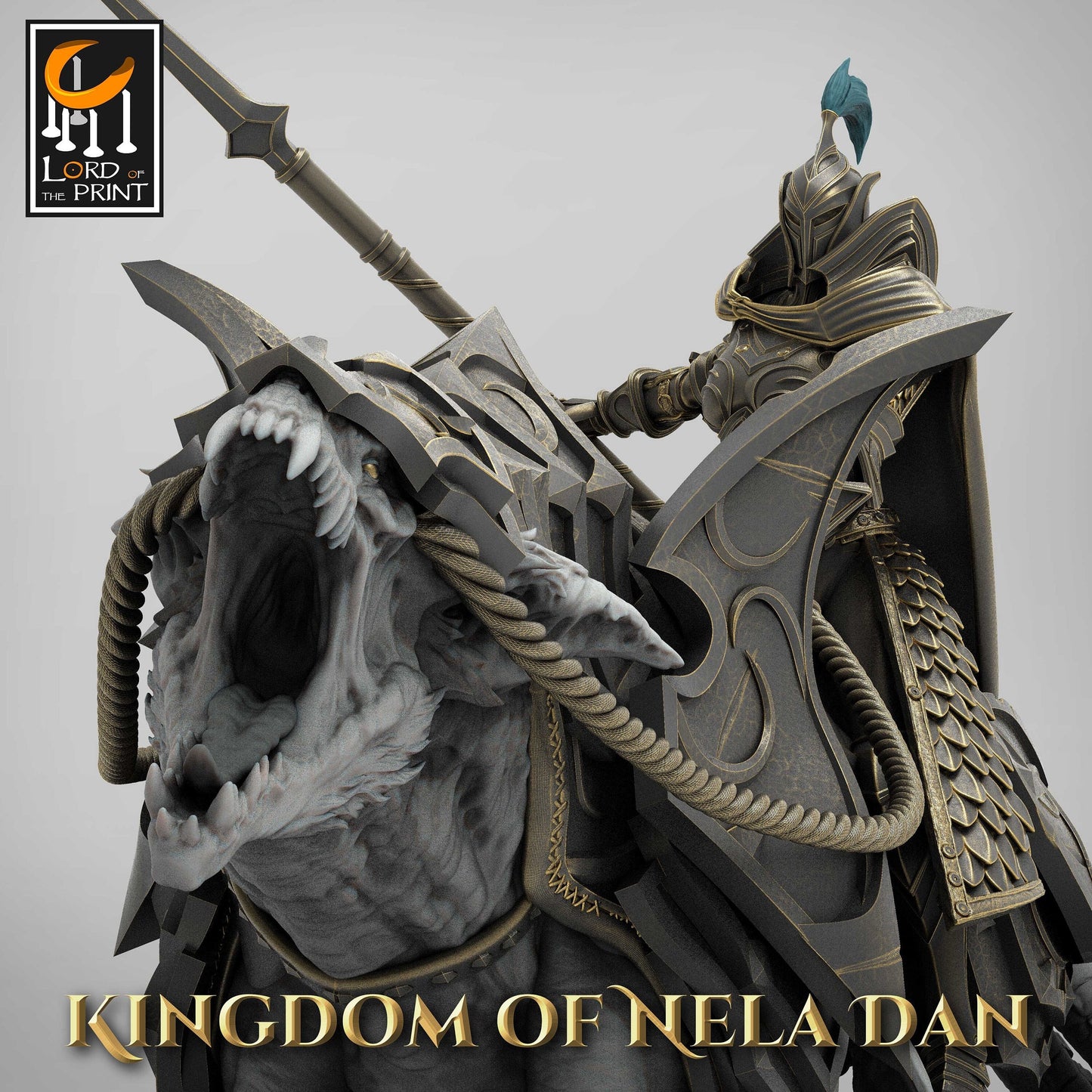 Spear Soldiers on Siri | Aussie 3D Printed Miniatures and Terrain