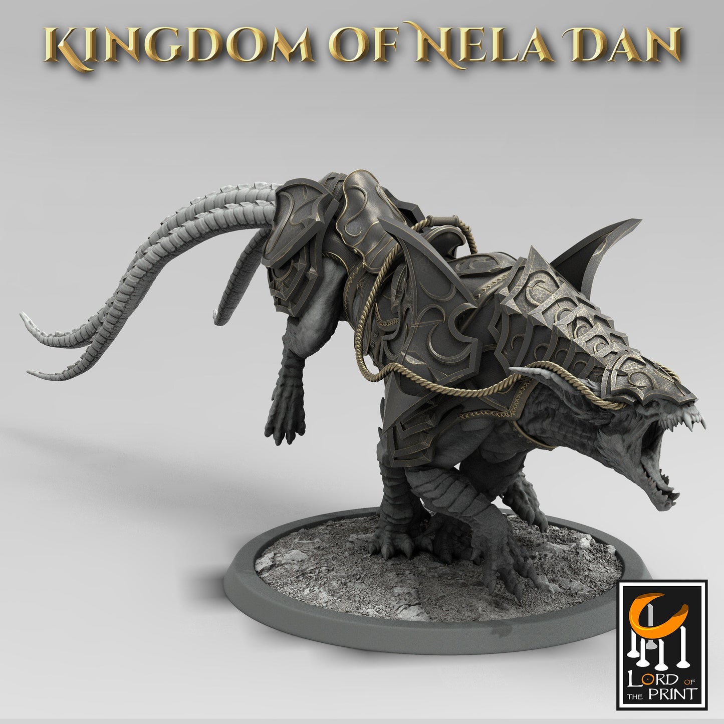 Siri Armored and Wild | Aussie 3D Printed Miniatures and Terrain