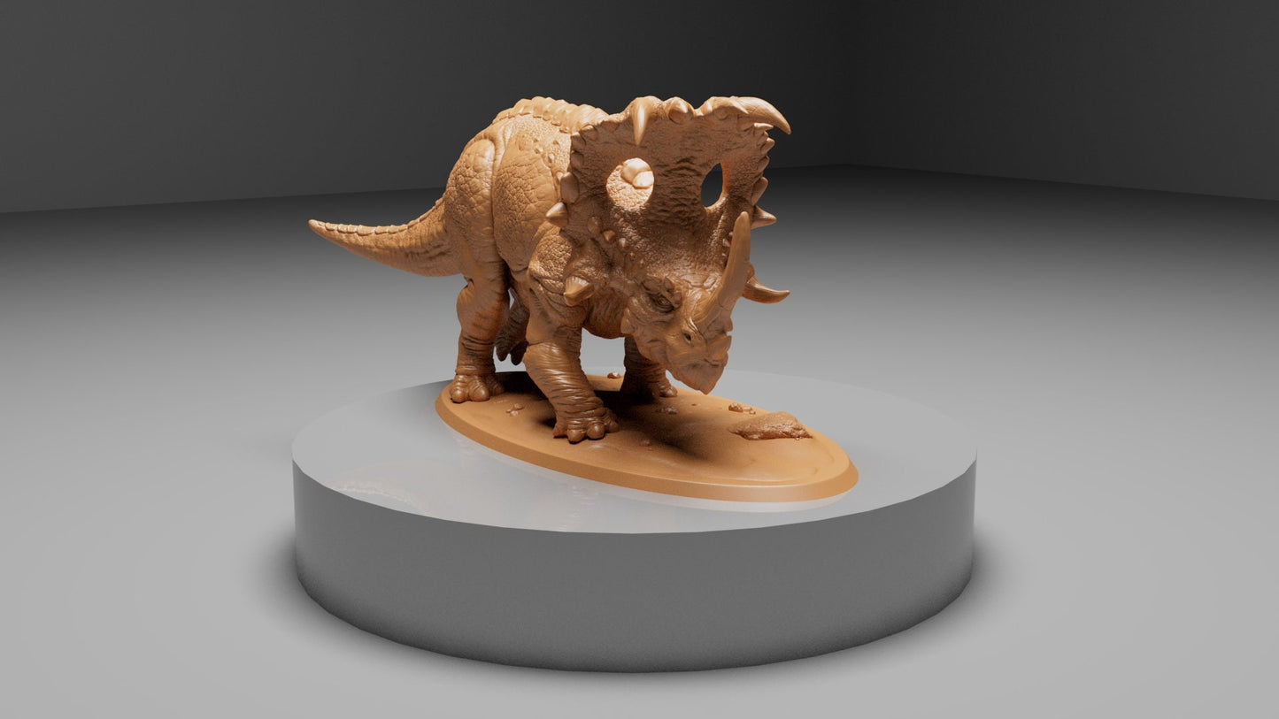 Sinoceratops Loaded | Aussie 3D Printed Miniatures and Terrain