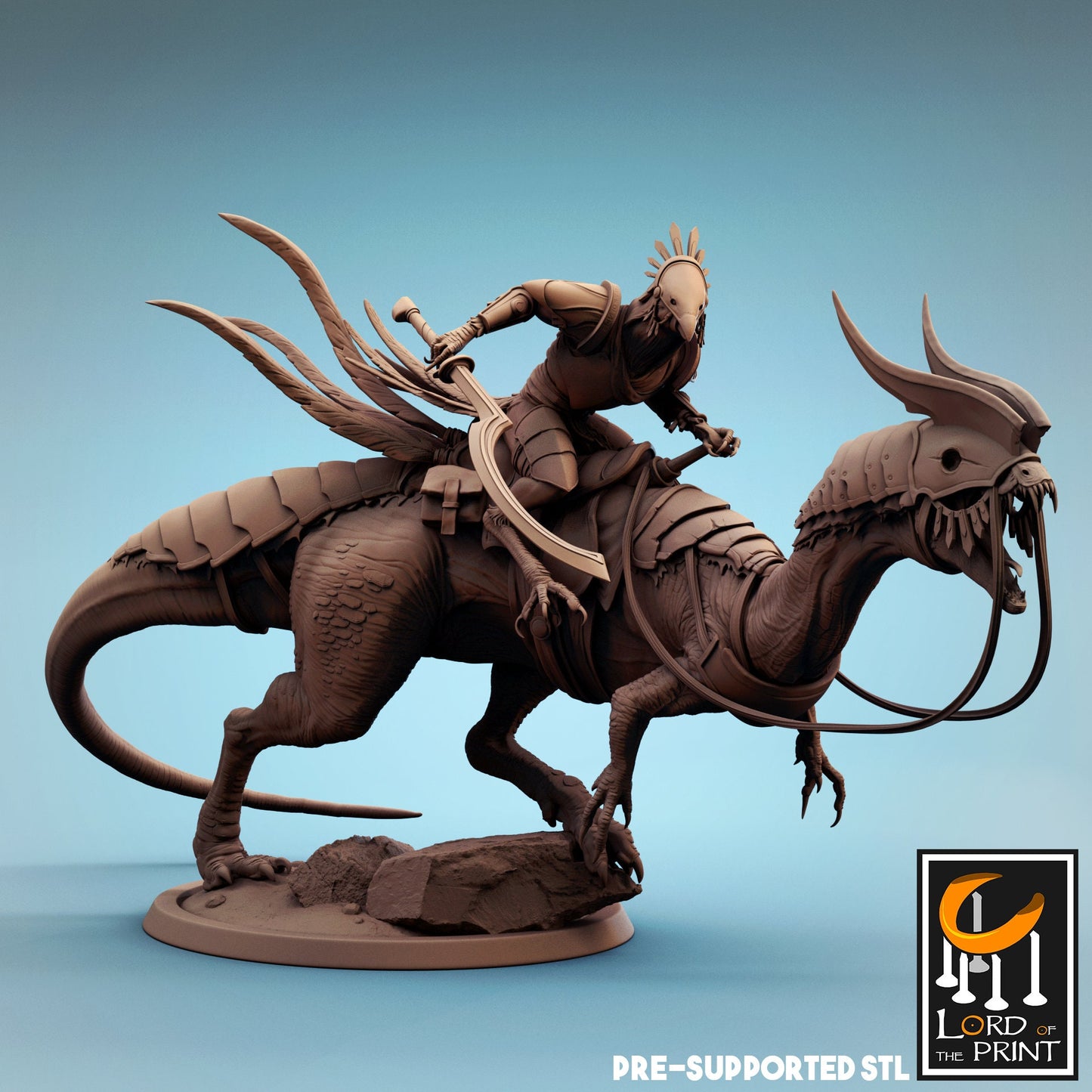 Dilophosaurus Attack! | Aussie 3D Printed Miniatures and Terrain