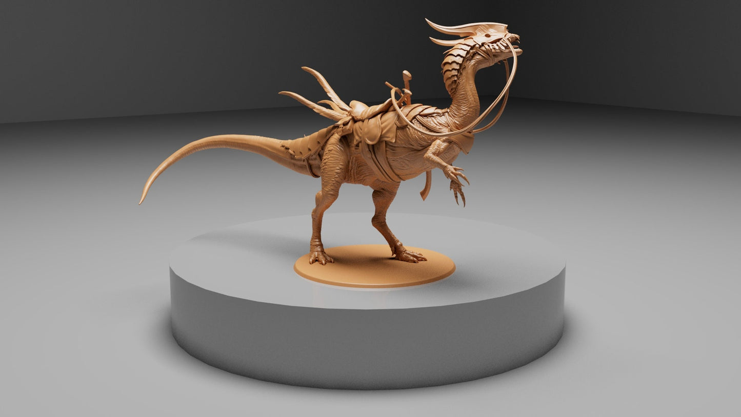 Dilophosaurus Idle! | Aussie 3D Printed Miniatures and Terrain