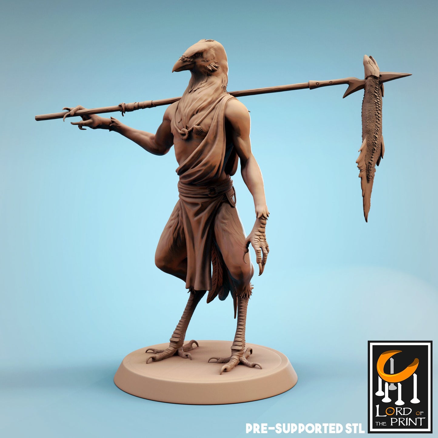 Kenku Fisherman | Aussie 3D Printed Miniatures and Terrain