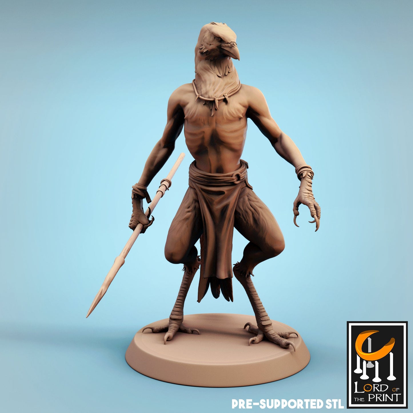 Kenku Fisherman | Aussie 3D Printed Miniatures and Terrain