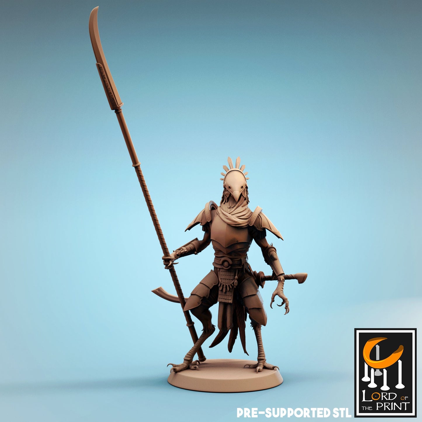 Kenku Naginata Soldiers | Aussie 3D Printed Miniatures and Terrain