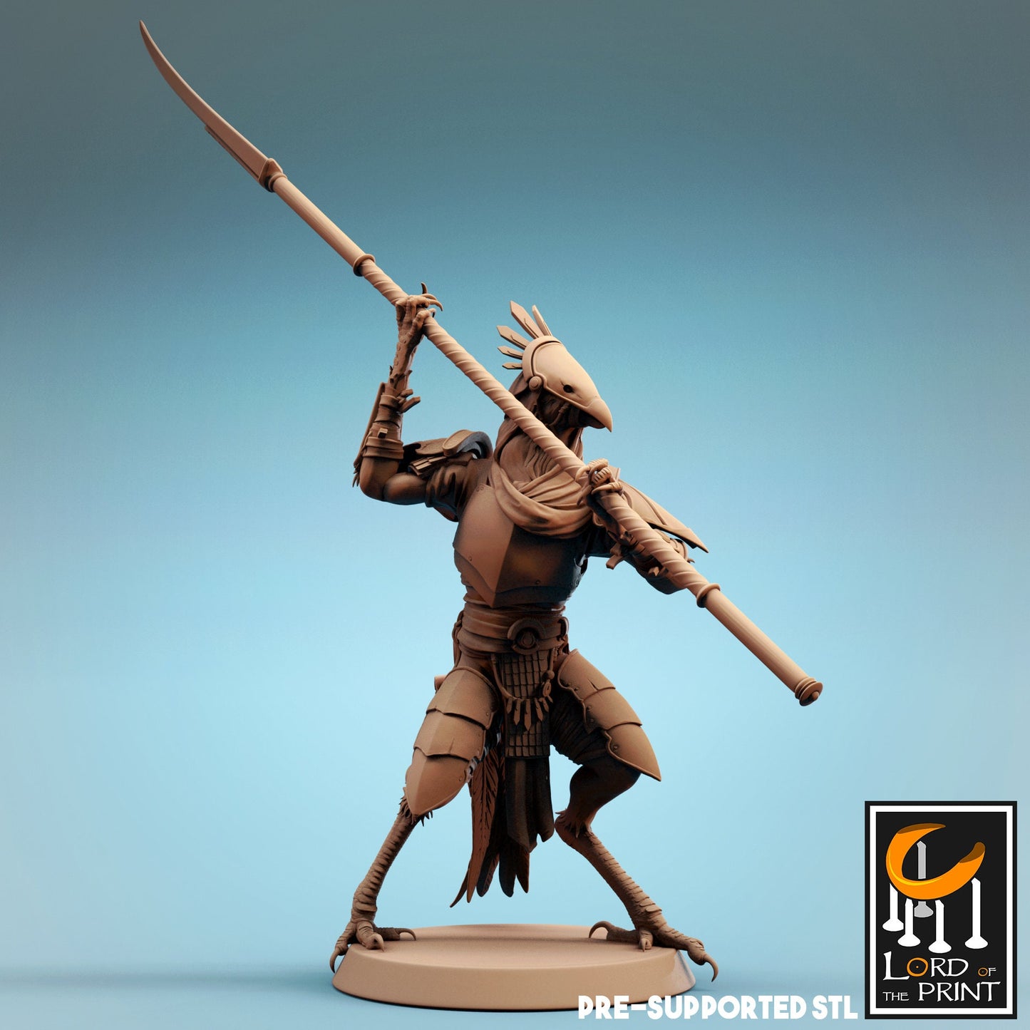 Kenku Naginata Soldiers | Aussie 3D Printed Miniatures and Terrain