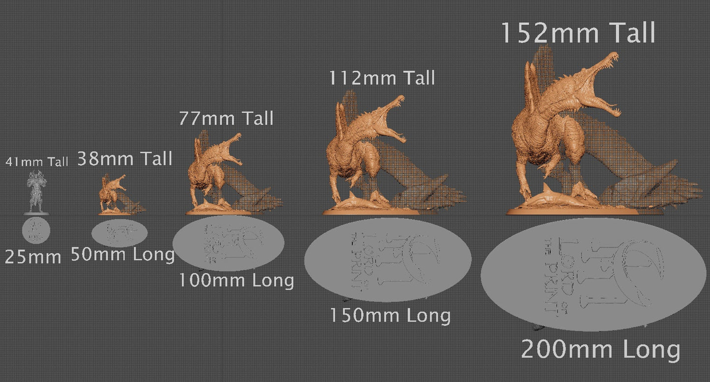 Spinosaurus | Aussie 3D Printed Miniatures and Terrain