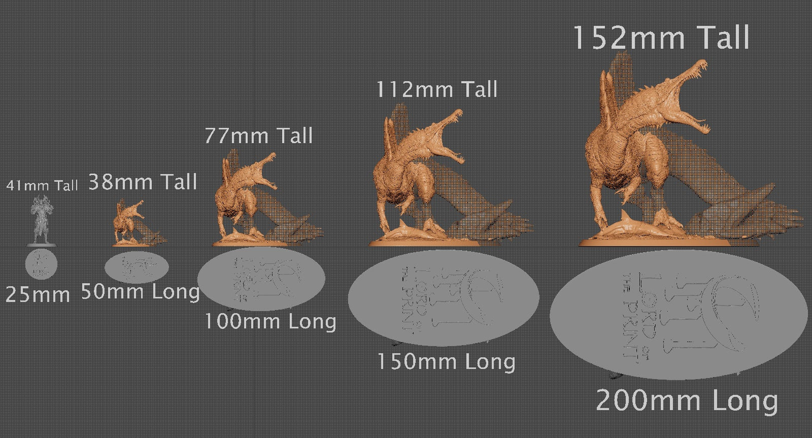 Spinosaurus | Aussie 3D Printed Miniatures and Terrain