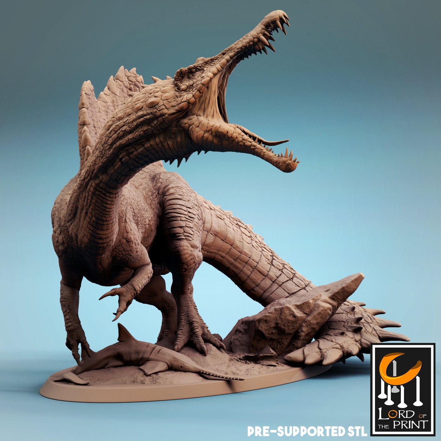 Spinosaurus | Aussie 3D Printed Miniatures and Terrain