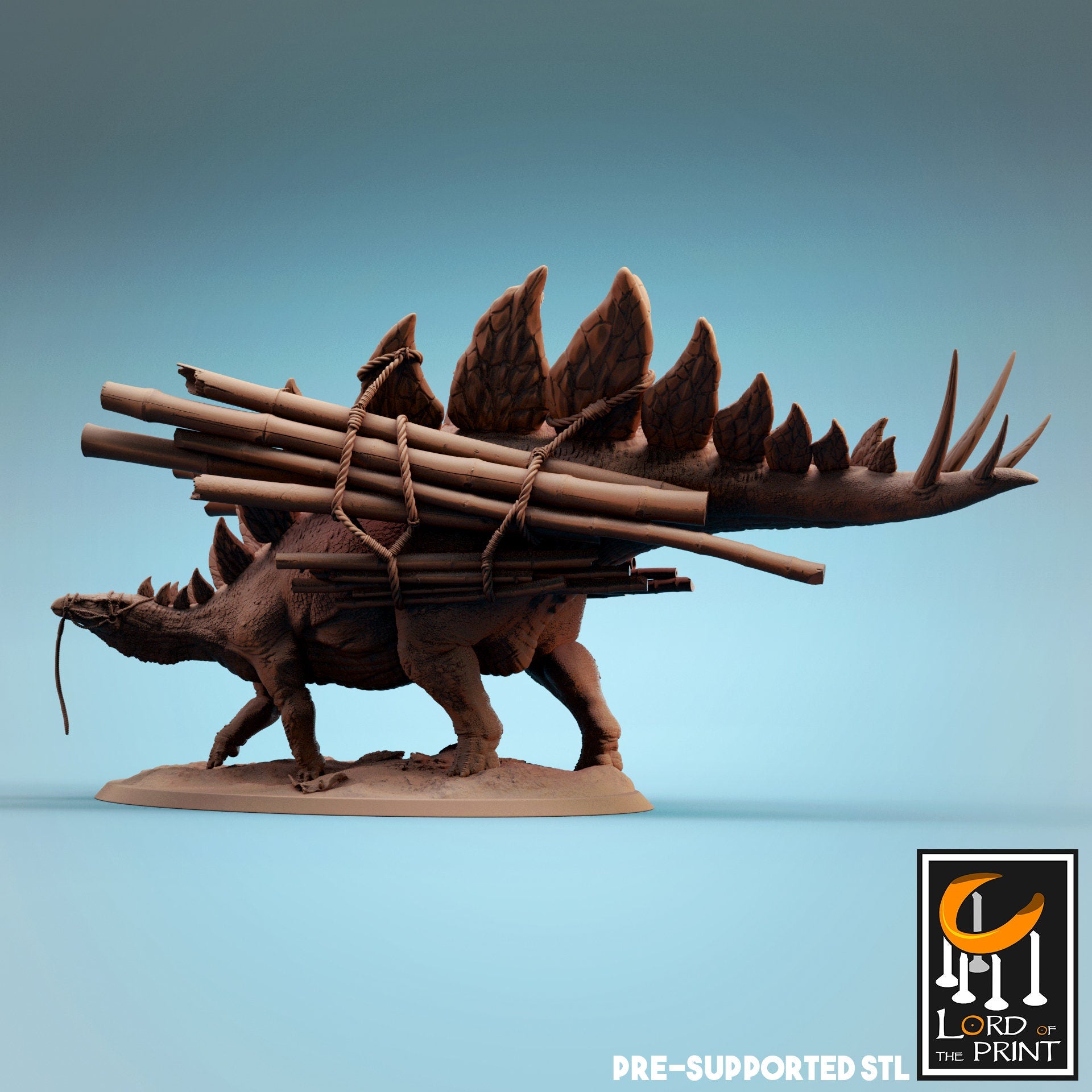 Stegosaurus | Aussie 3D Printed Miniatures and Terrain