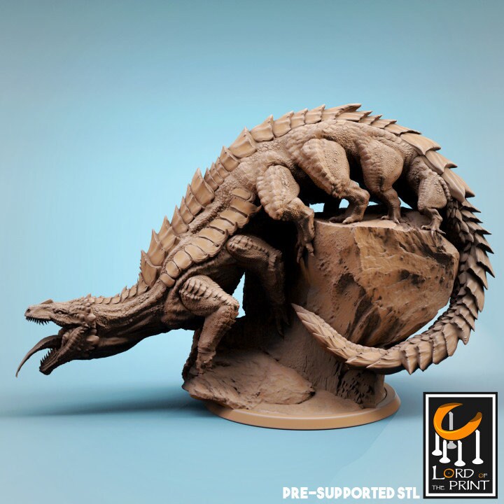 Young Behir | Aussie 3D Printed Miniatures and Terrain