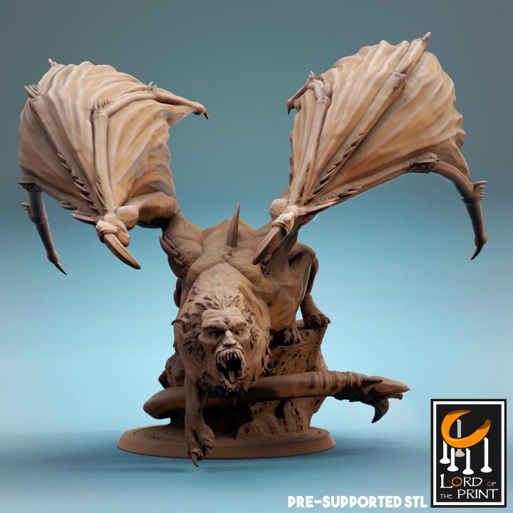 Manticores | Aussie 3D Printed Miniatures and Terrain