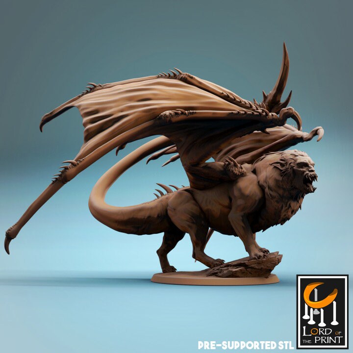 Manticores | Aussie 3D Printed Miniatures and Terrain