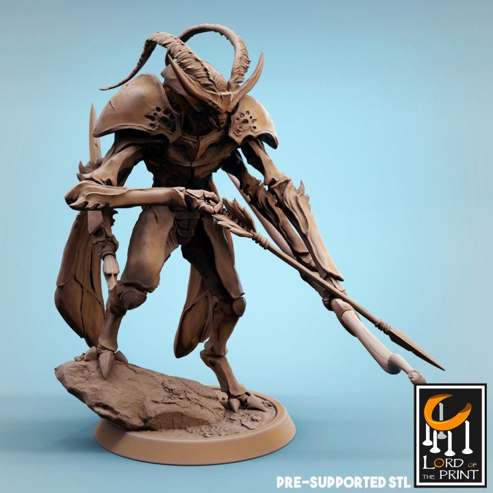 Thri-Kreen | Aussie 3D Printed Miniatures and Terrain