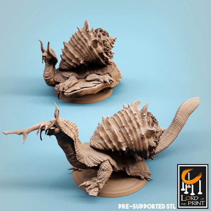 Tortescargo Duo | Aussie 3D Printed Miniatures and Terrain