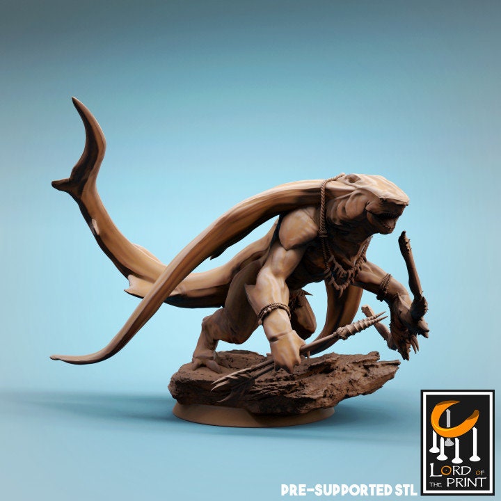 Ray-men Bow Squad | Aussie 3D Printed Miniatures and Terrain