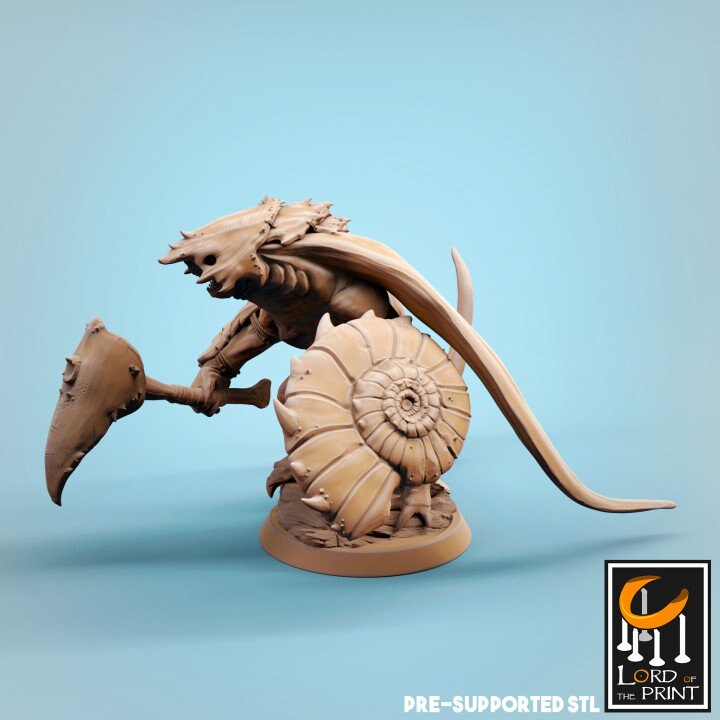 Ray-men Axes and Daggers | Aussie 3D Printed Miniatures and Terrain