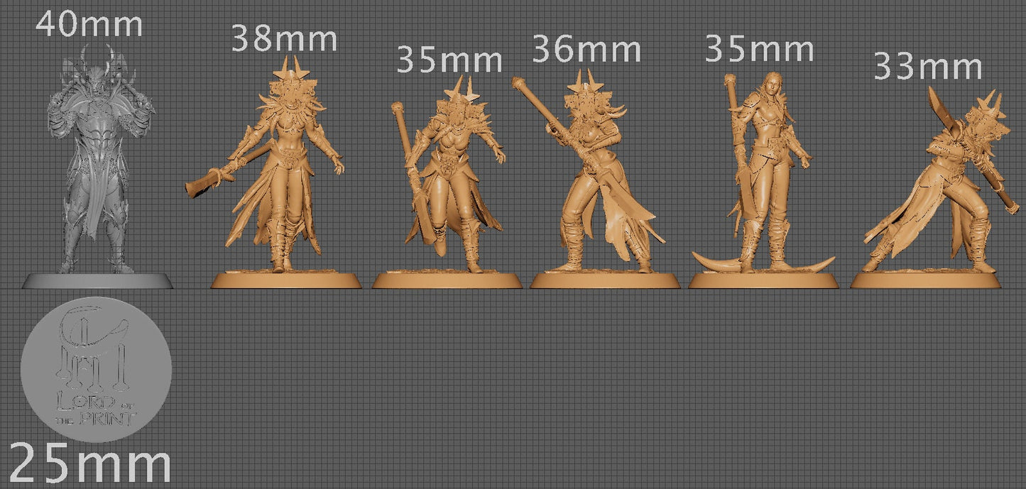 Amazon Spear Squad | Aussie 3D Printed Miniatures and Terrain