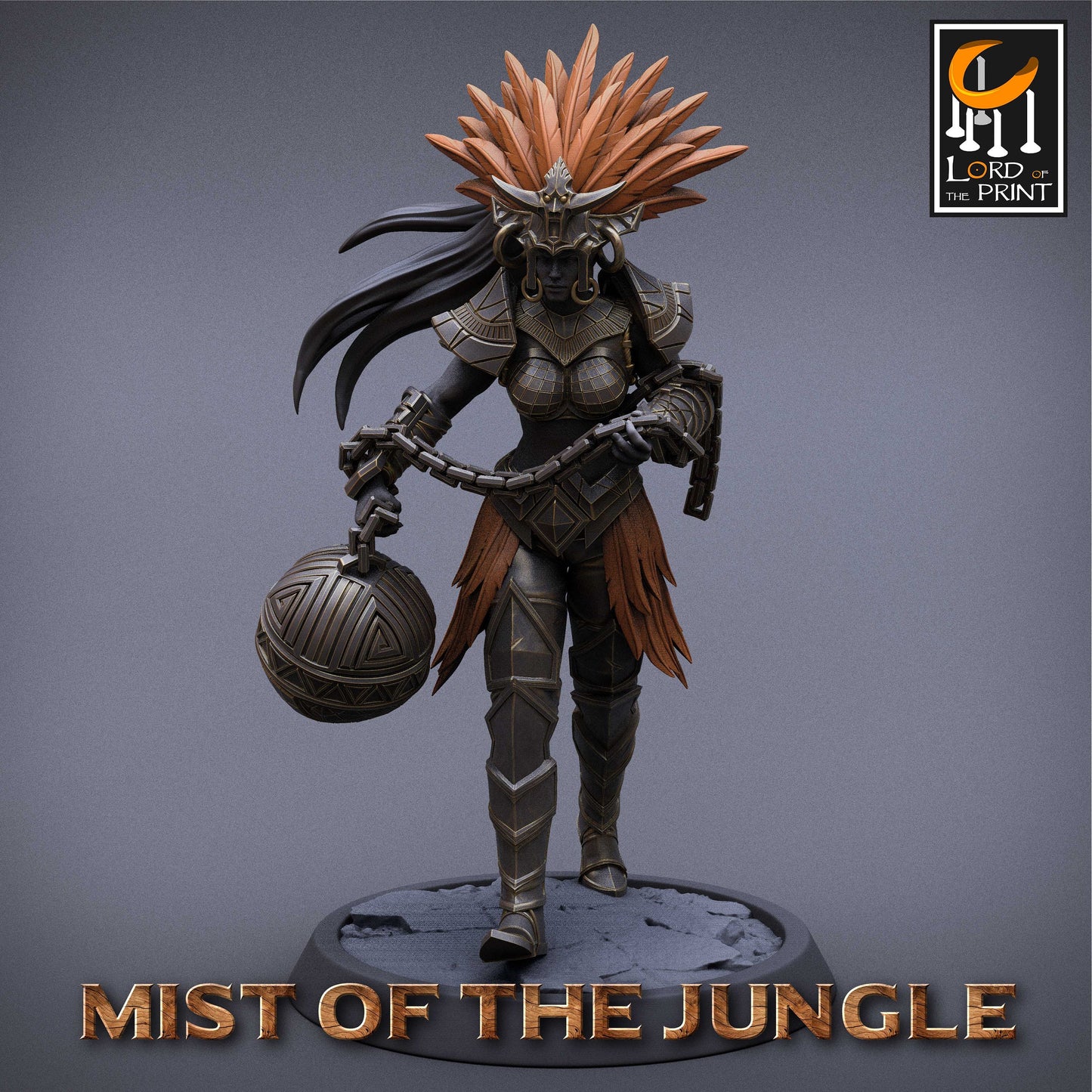 Amazon Heavy Chain Squad | Aussie 3D Printed Miniatures and Terrain