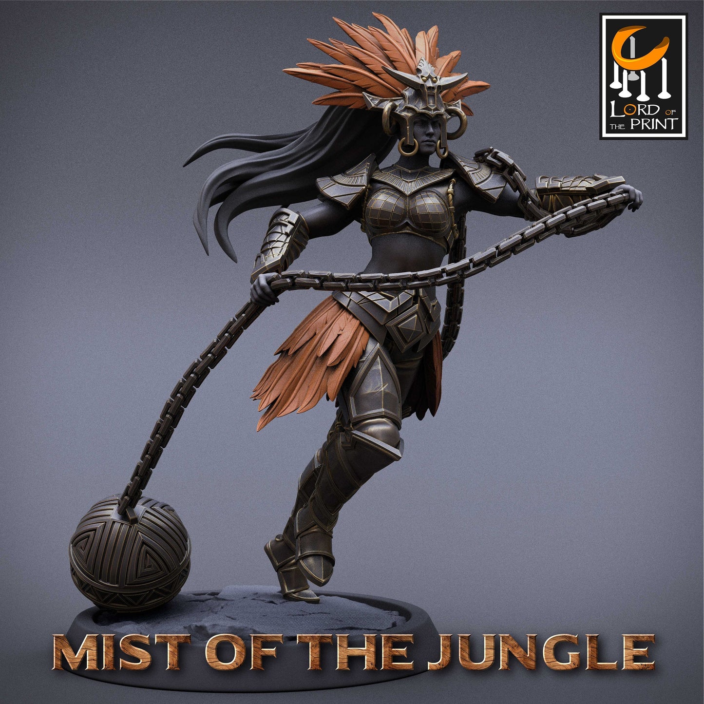 Amazon Heavy Chain Squad | Aussie 3D Printed Miniatures and Terrain