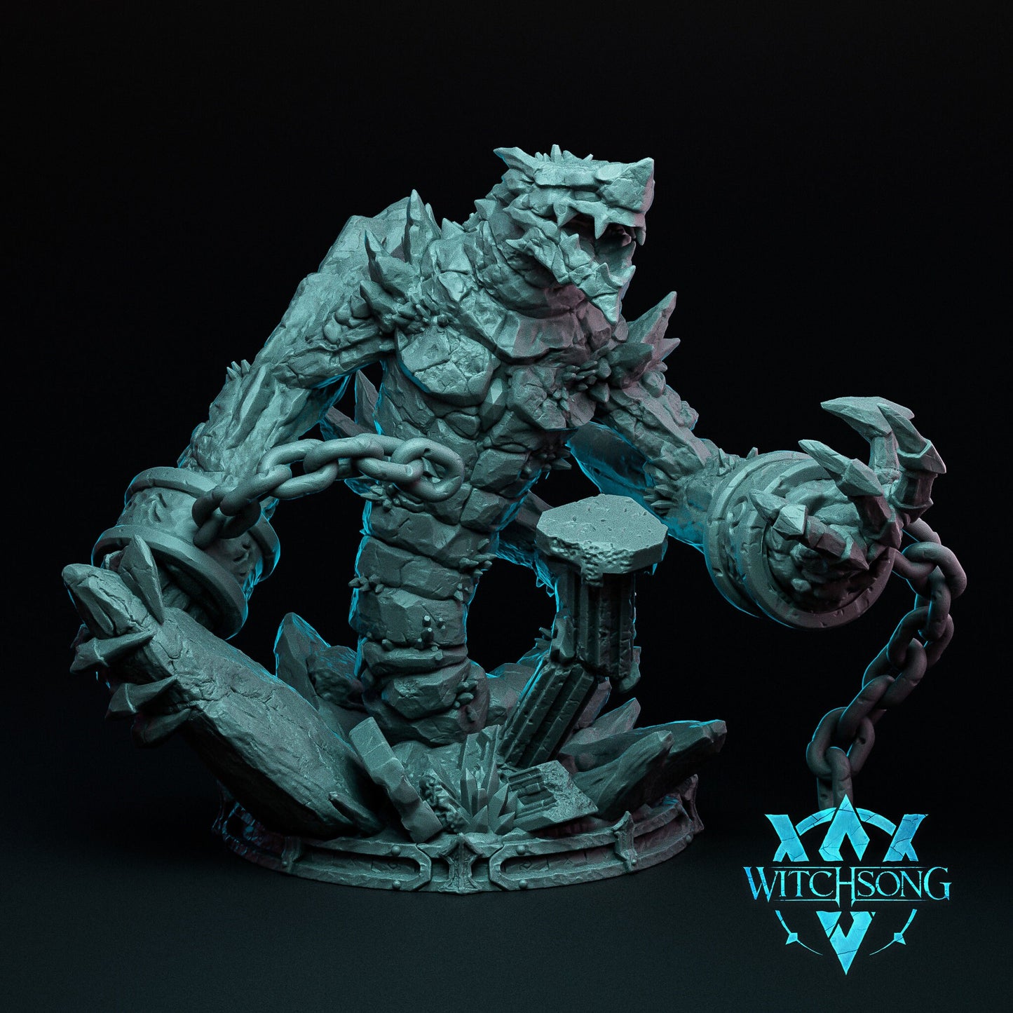 Great Temple Guardian, Bust Option | Aussie 3D Printed Miniatures and Terrain
