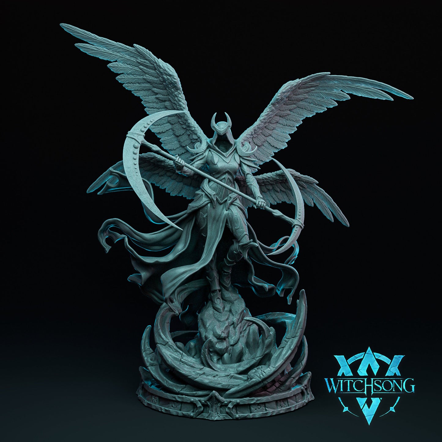 Moonlight Seraph | Aussie 3D Printed Miniatures and Terrain