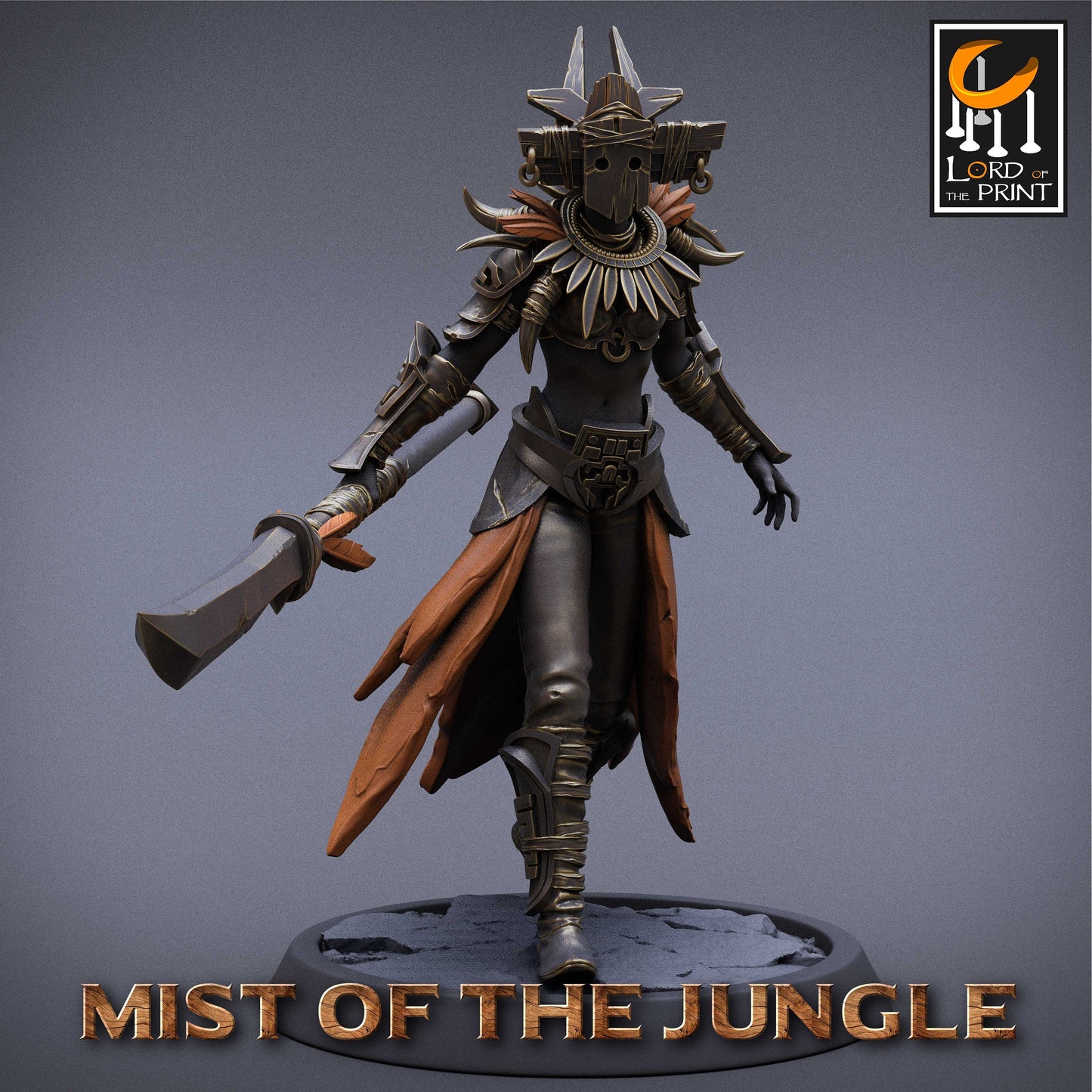 Amazon Spear Squad | Aussie 3D Printed Miniatures and Terrain