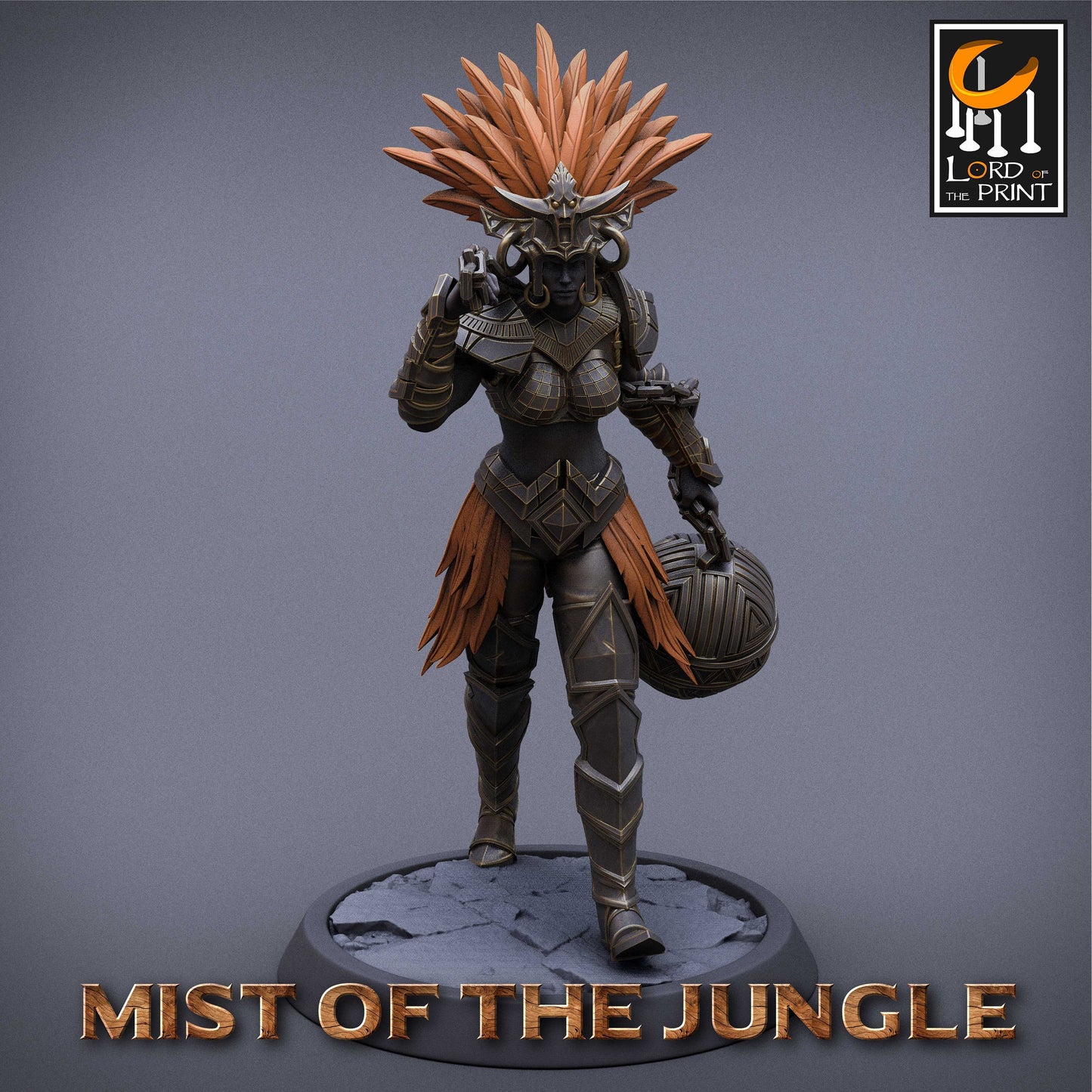 Amazon Heavy Chain Squad | Aussie 3D Printed Miniatures and Terrain