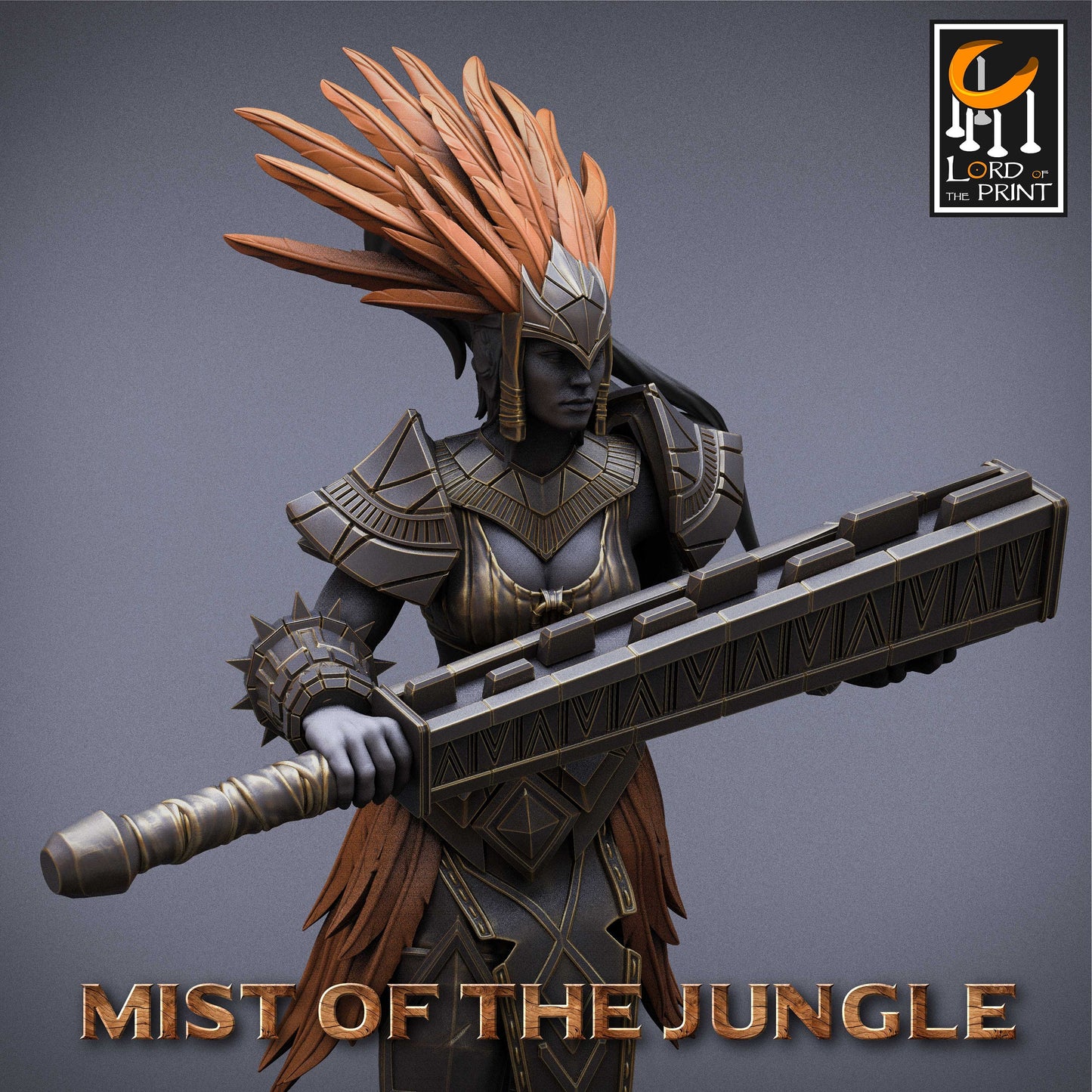 Amazon Heavy Mace Squad | Aussie 3D Printed Miniatures and Terrain