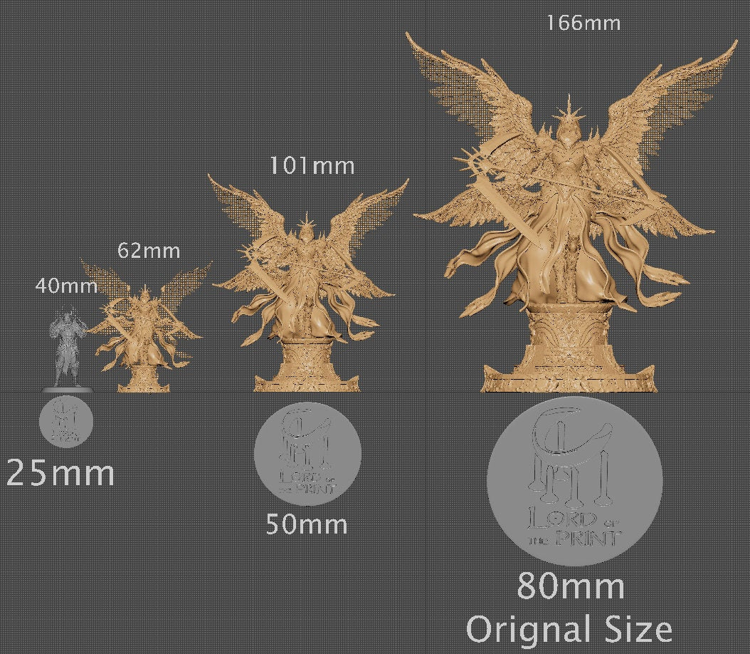 Sunlight Seraph | Aussie 3D Printed Miniatures and Terrain