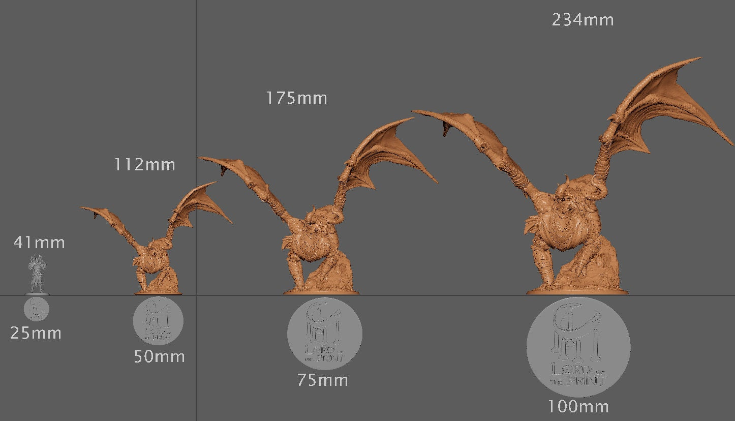 Adult Cloud Dragon, The Heaven Dragon | Aussie 3D Printed Miniatures and Terrain