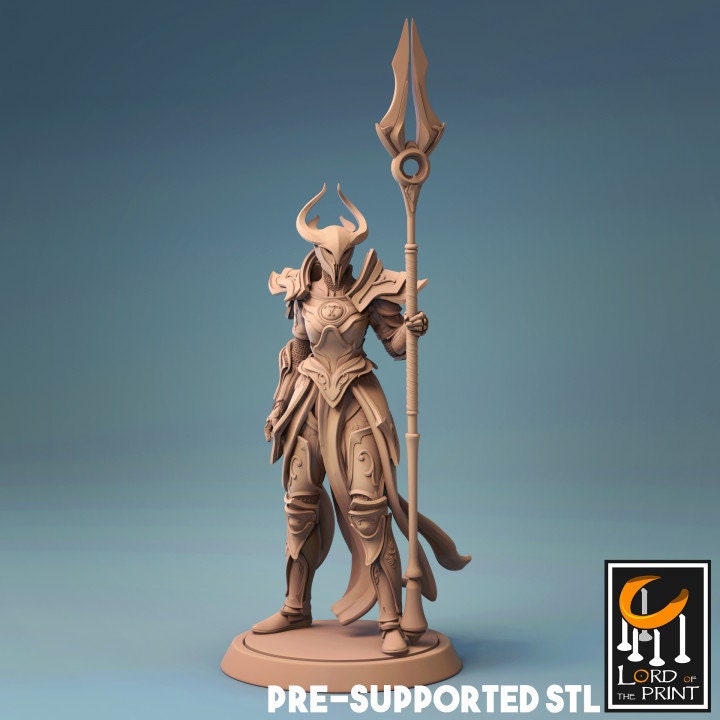 Halaliel the Celestial Guardian, | Aussie 3D Printed Miniatures and Terrain