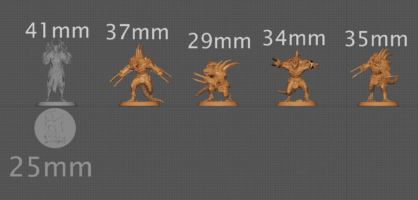 Rouswarm Berserker | Aussie 3D Printed Miniatures and Terrain
