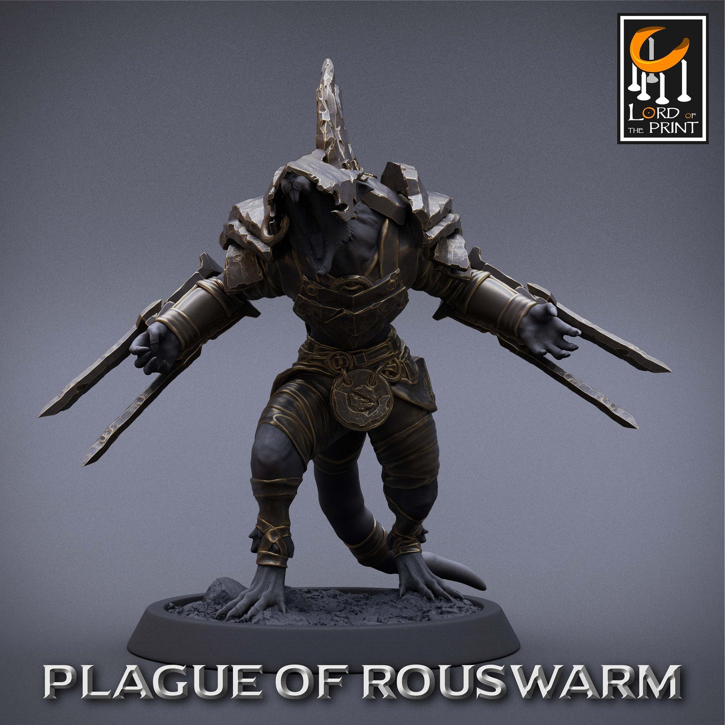 Rouswarm Berserker | Aussie 3D Printed Miniatures and Terrain