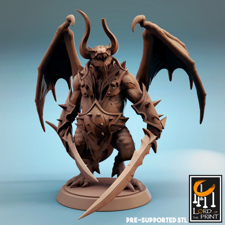 Tarhun the Half Dragon | Aussie 3D Printed Miniatures and Terrain