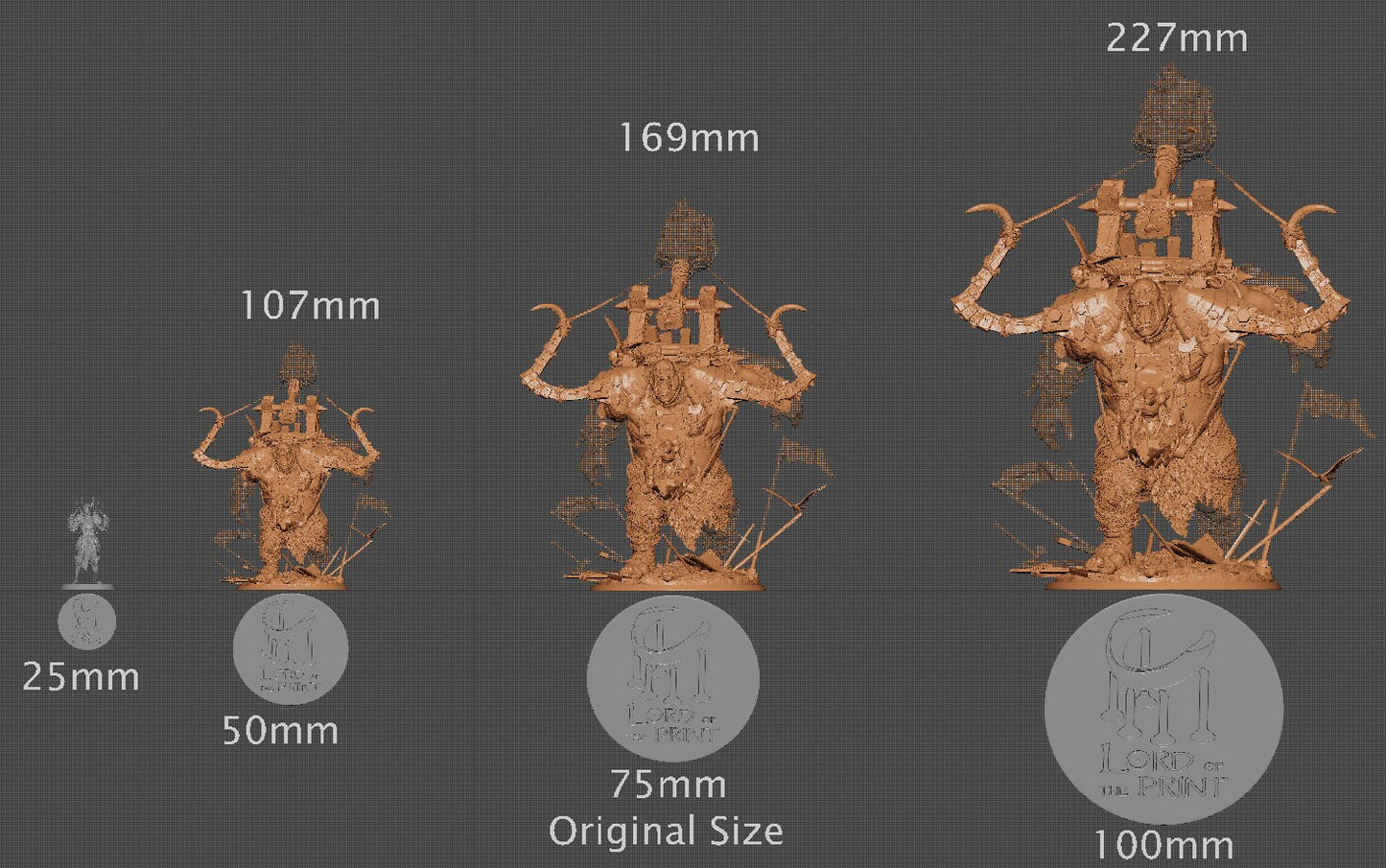 Siege Ogre, | Aussie 3D Printed Miniatures and Terrain