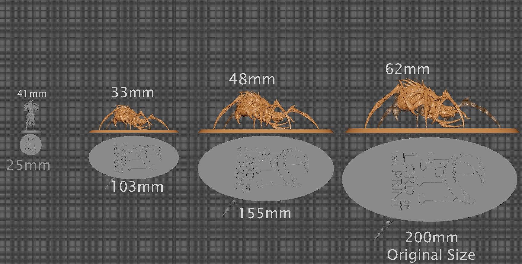 Pestilence Spider, | Aussie 3D Printed Miniatures and Terrain