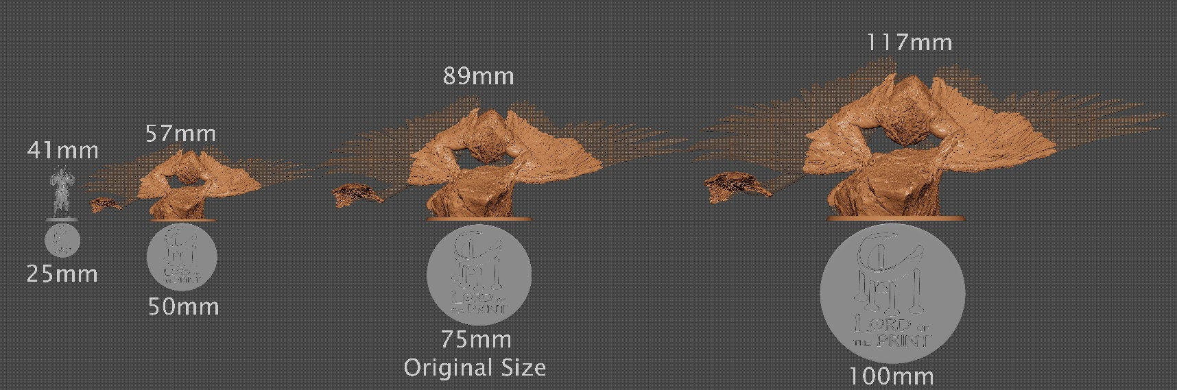 Rukh Female | Aussie 3D Printed Miniatures and Terrain