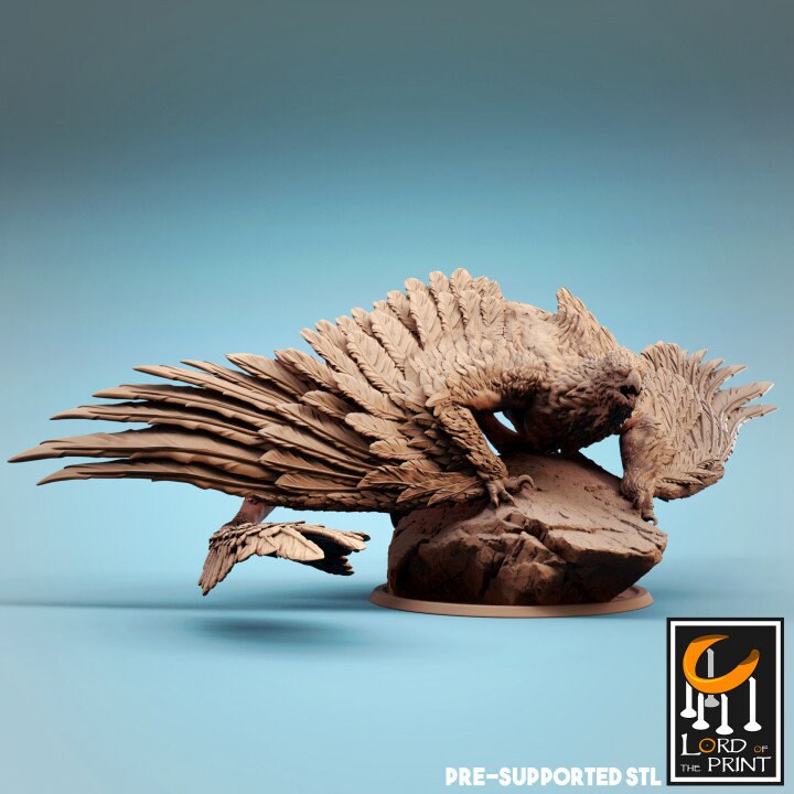 Rukh Female | Aussie 3D Printed Miniatures and Terrain